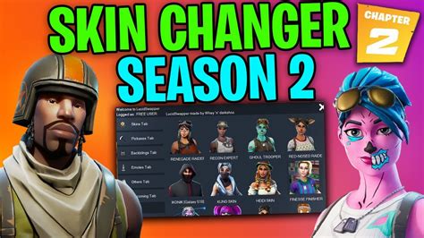 Create exclusive outfits and sharing them with your friends on social networks. . Fortnite skin changer